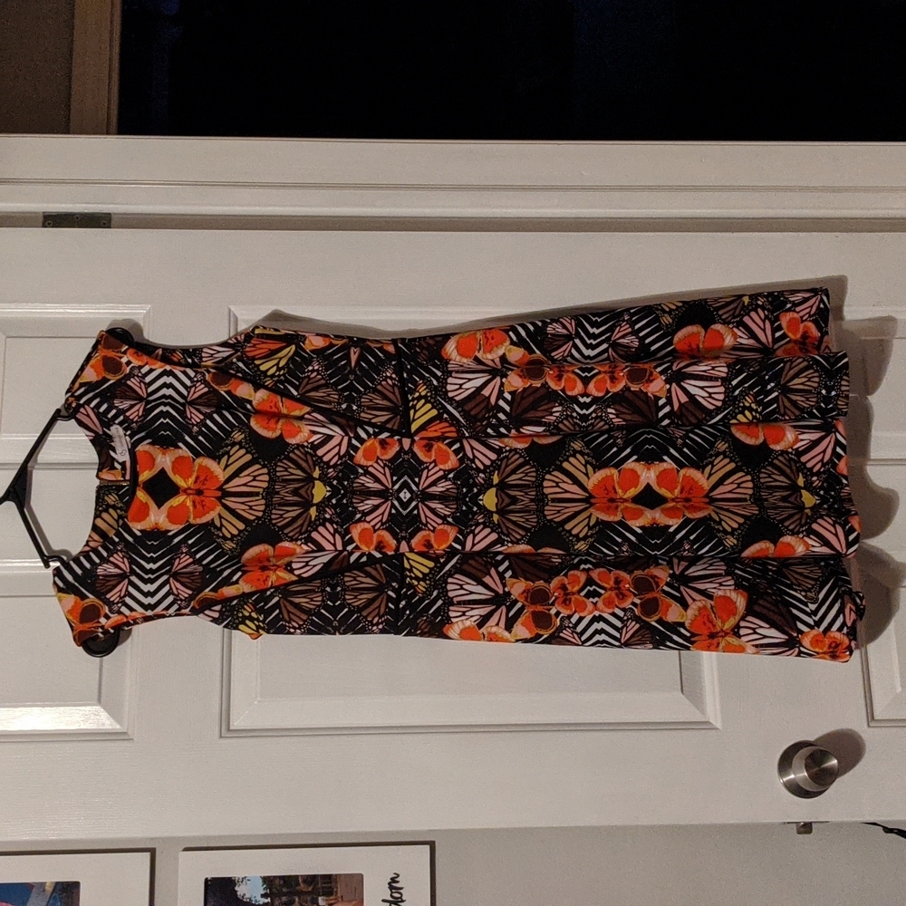 DB established 1962 butterfly pop art dress size ten